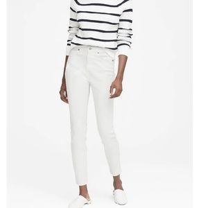 NWT Banana High Rise Straight Ankle Jeans 33S c442